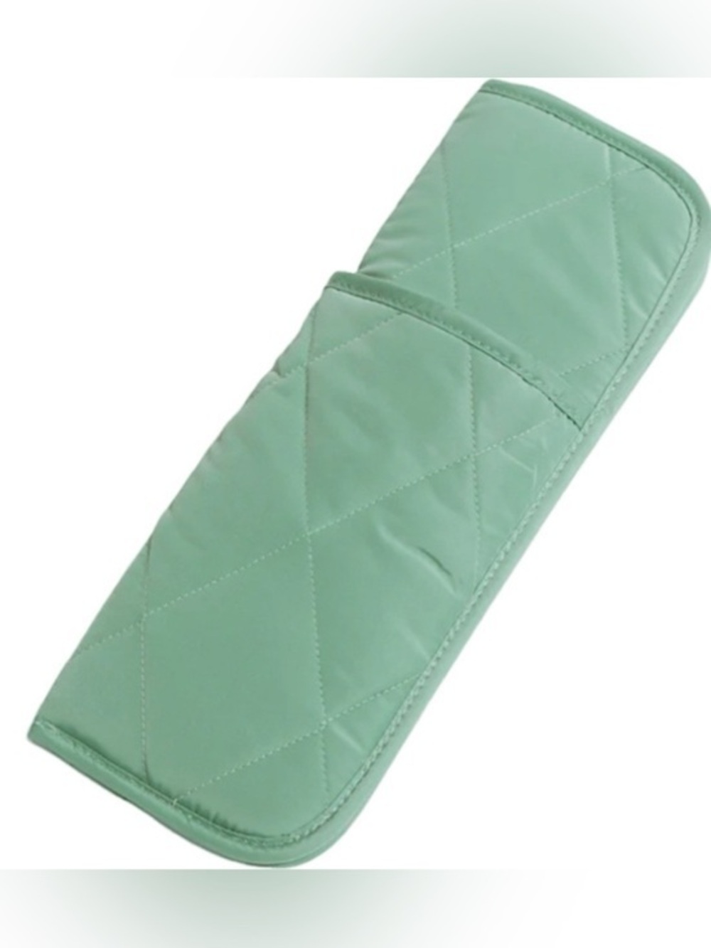 Vera Bradley flat/curling iron cover green